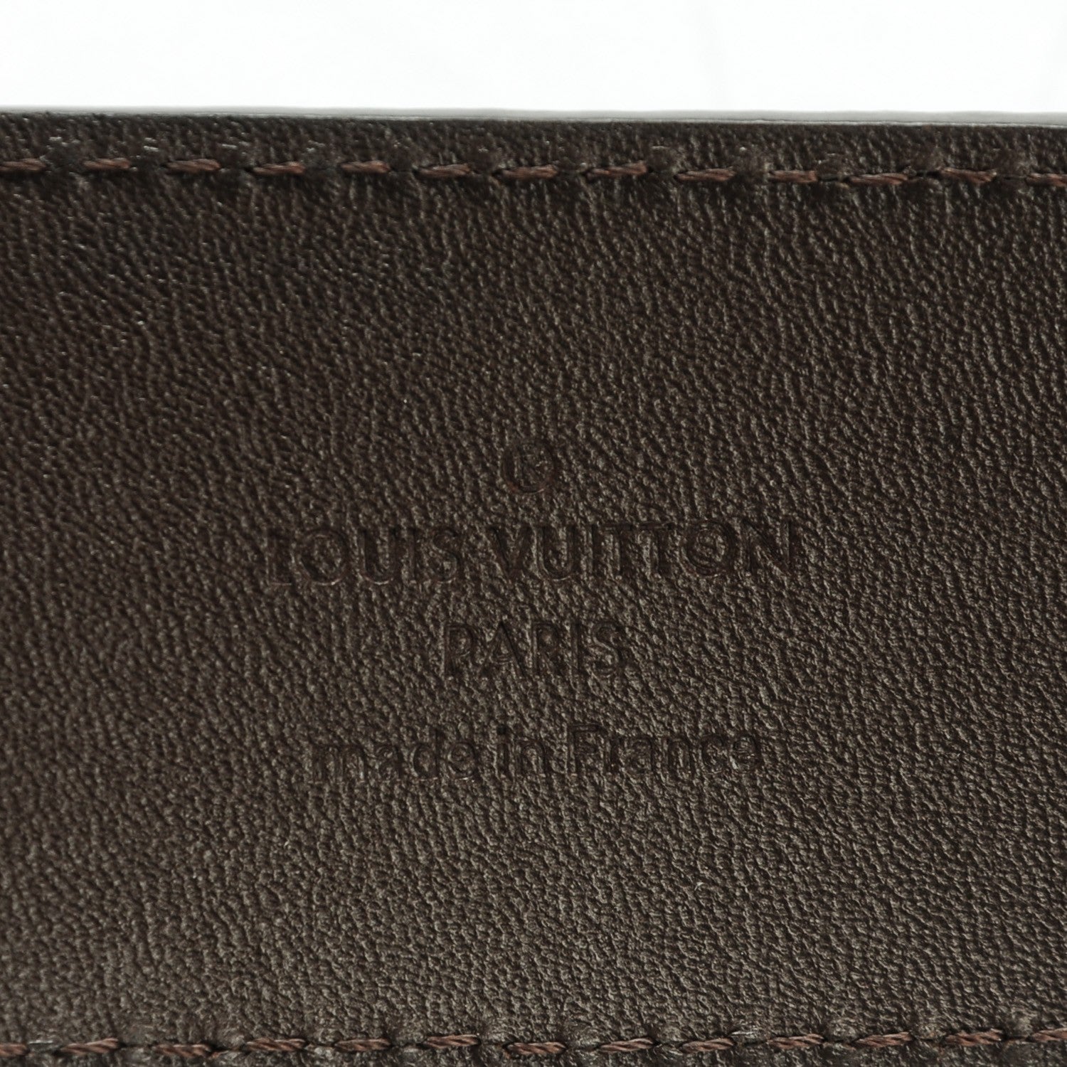 Louis Vuitton Damier Ebene 40mm LV Initiales Belt 85 34 4 of 8