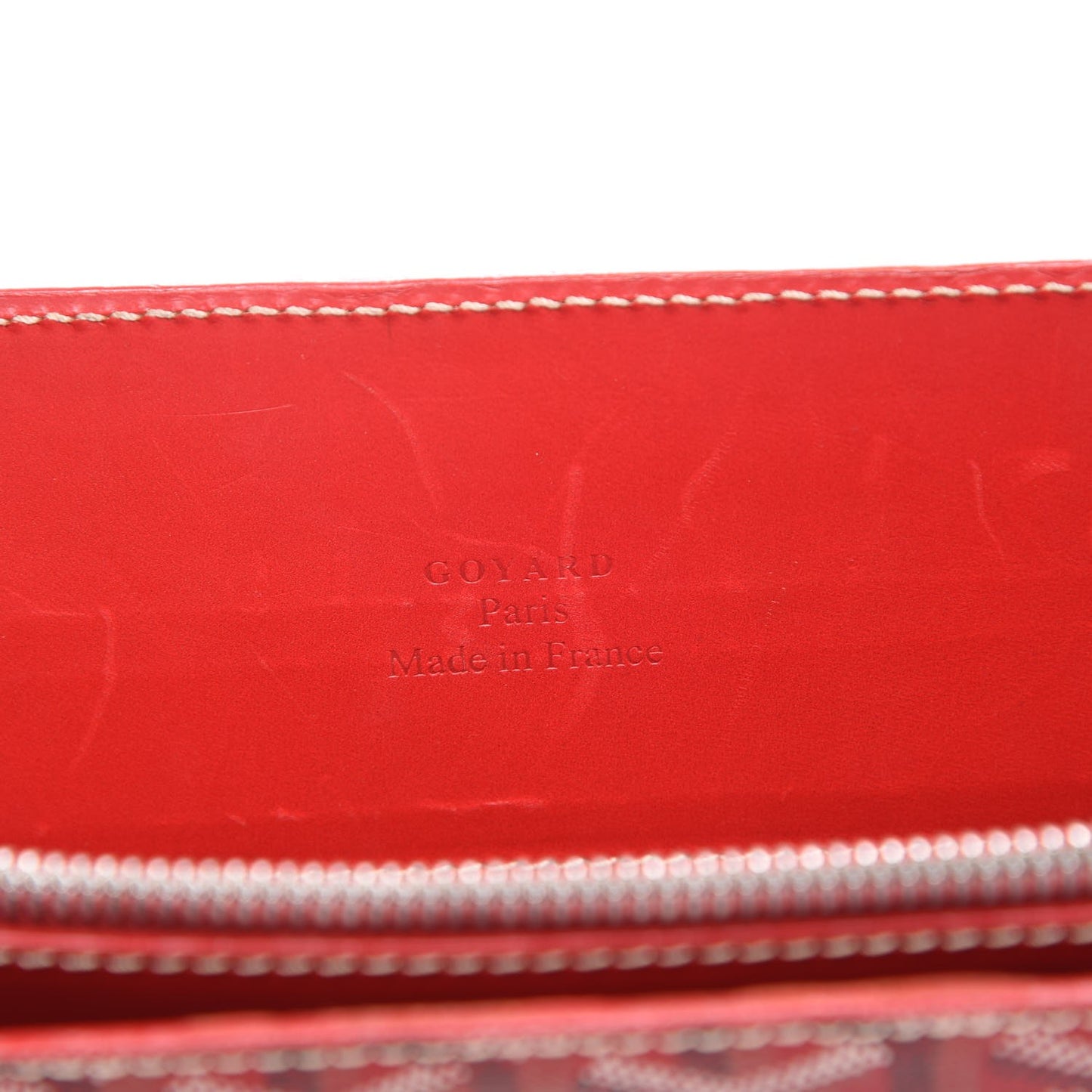 Chevron Serviette Chypre Briefcase Red