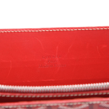 Goyard Chevron Serviette Chypre Briefcase Red 8 of 9