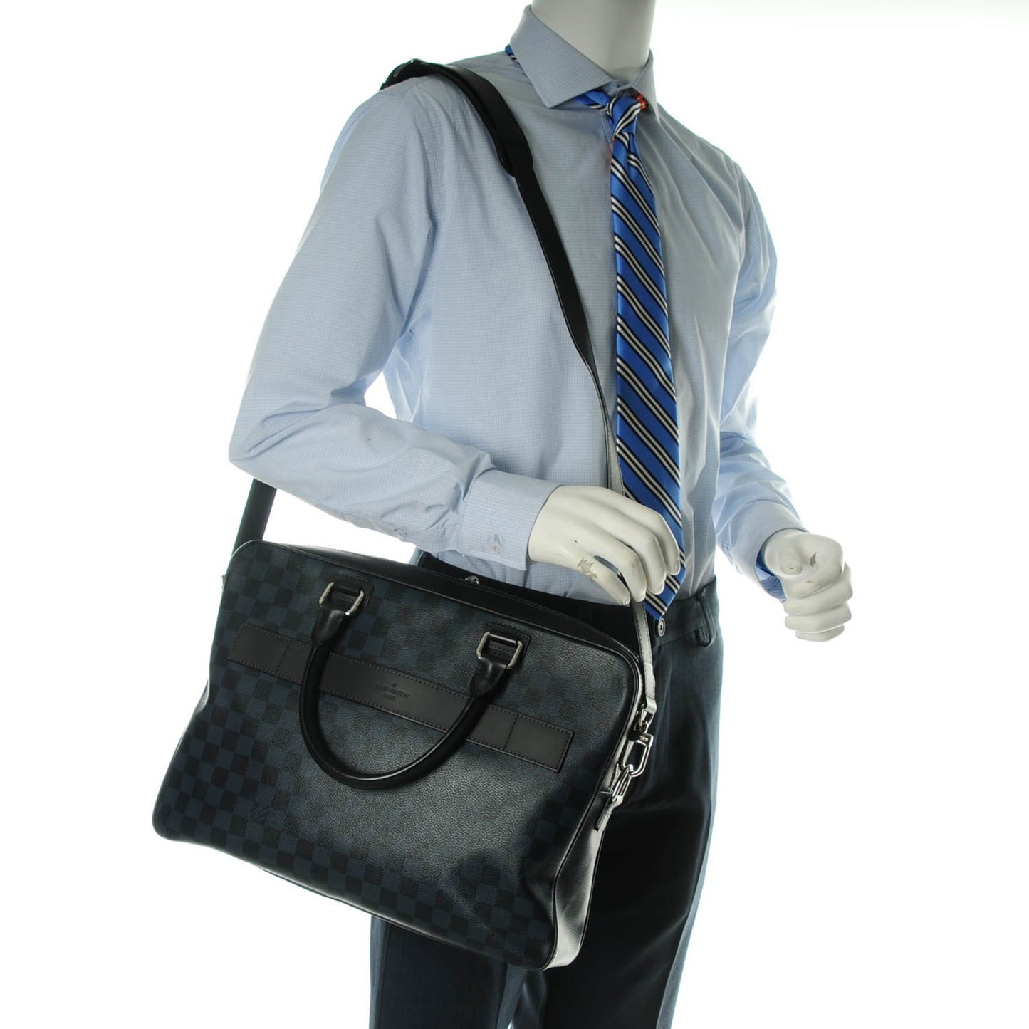 Damier Cobalt Porte Document Business
