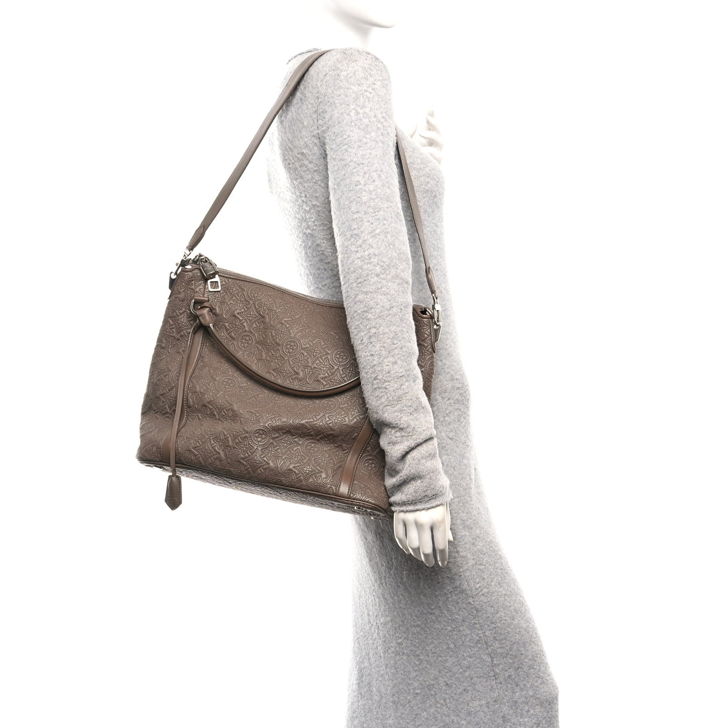 Monogram Lambskin Antheia Ixia MM Olive