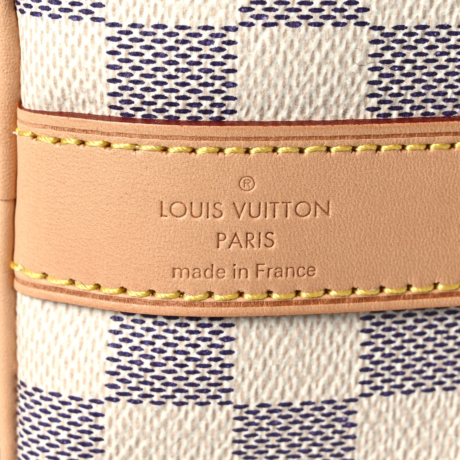 Louis Vuitton Damier Azur Keepall Bandouliere 55 6 of 10