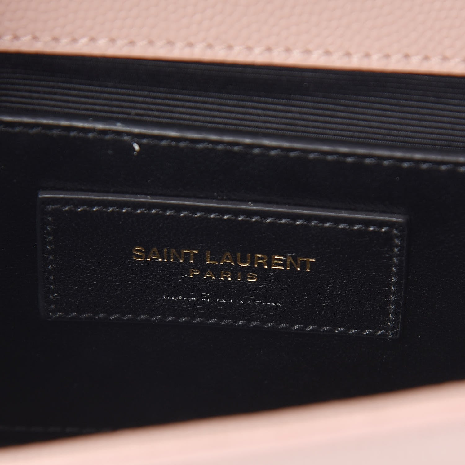 Saint Laurent Grain De Poudre Small Monogram Kate Satchel Pale Blush 6 of 14