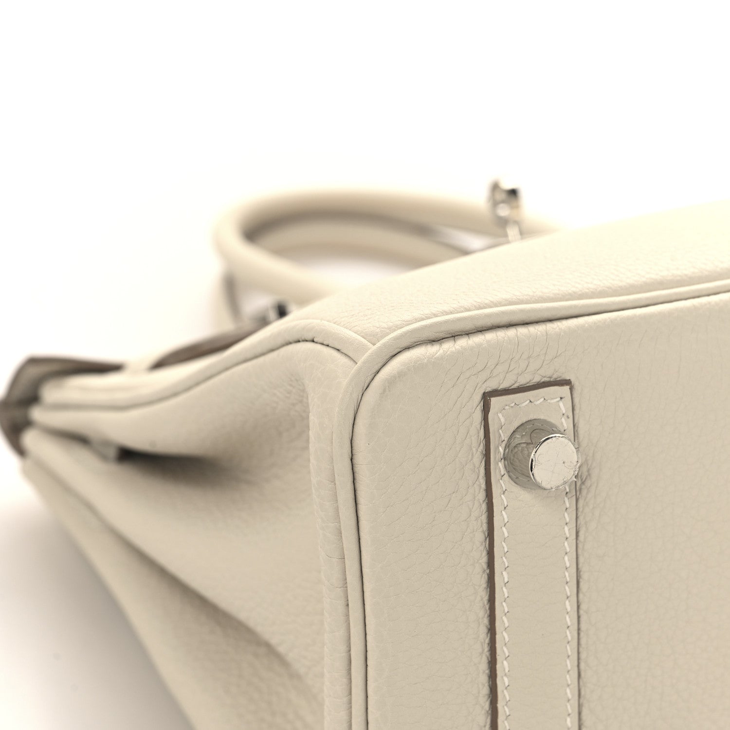 Hermes Togo Birkin 25 Craie 9 of 13