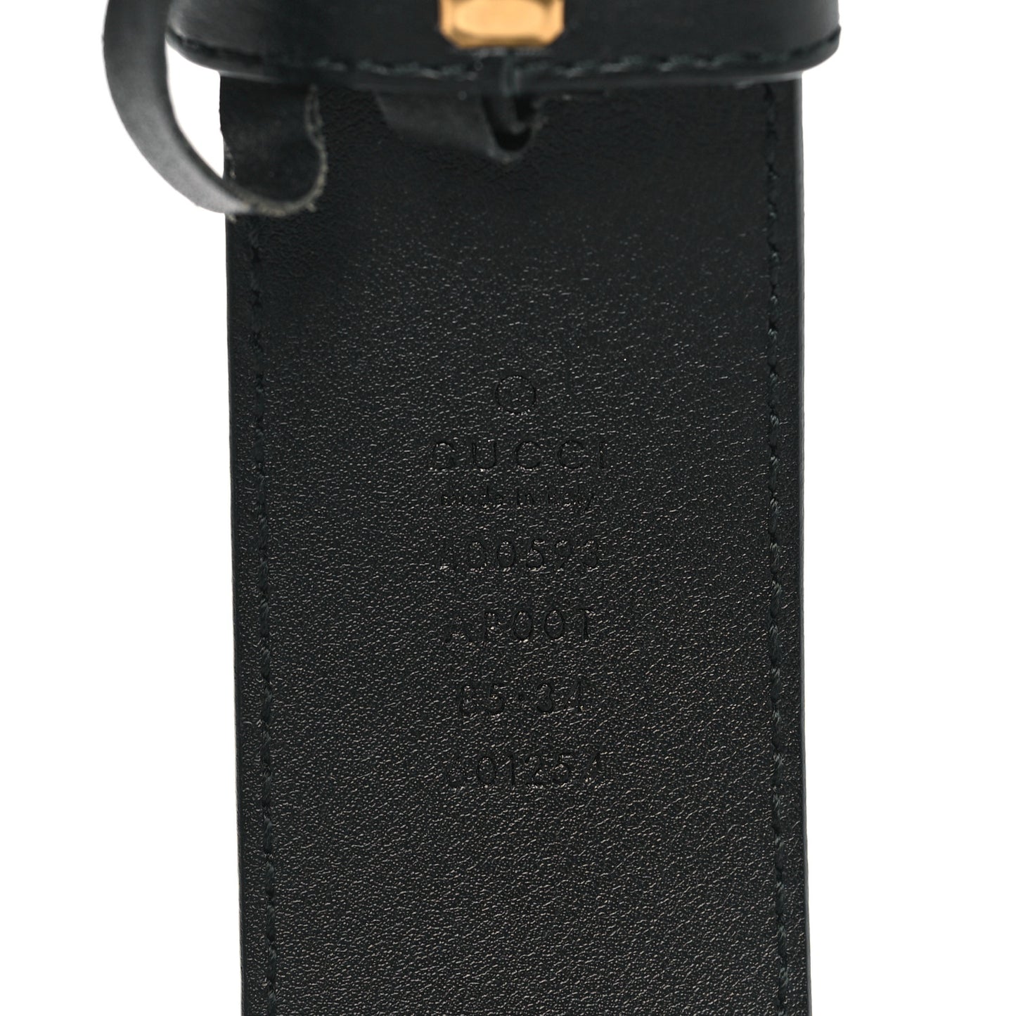 Calfskin Double G 40mm Belt 85 34 Black