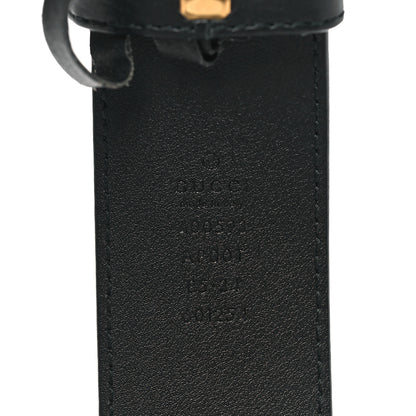 Gucci Calfskin Double G 40mm Belt 85 34 Black 3 of 5