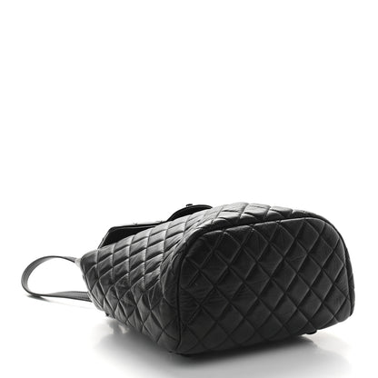 Chanel Calfskin Quilted Small Urban Spirit Backpack Black 4 of 9