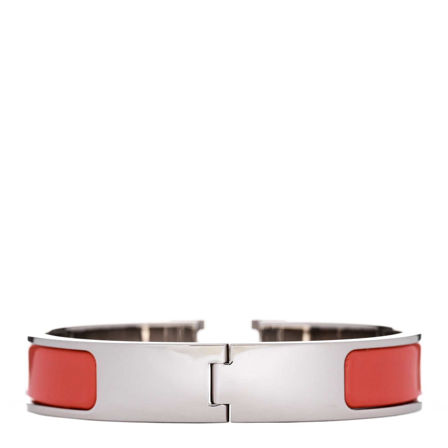 Enamel Narrow Clic Clac H Bracelet GM Rose Patch