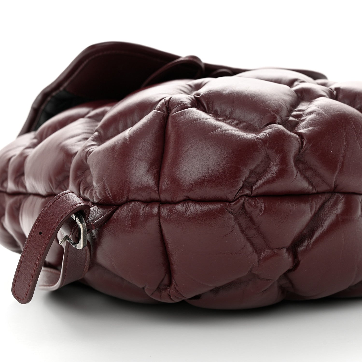 Chanel Calfskin Quilted Chesterfield Backpack Burgundy 9 of 10