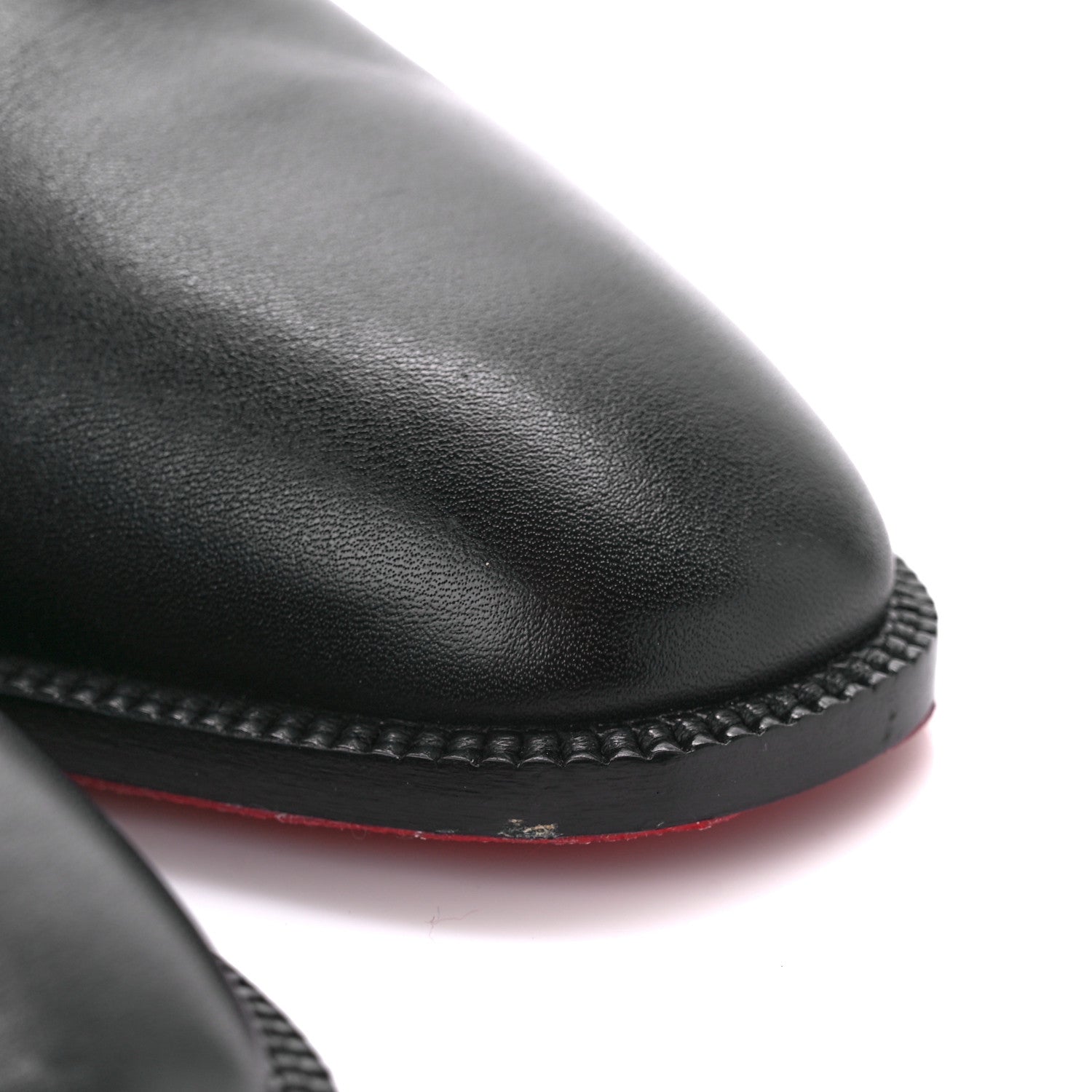 Christian Louboutin Calfskin Antilop Ankle Boots 41 Black 4 of 9