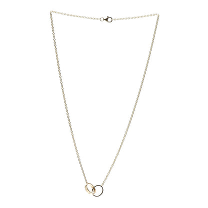 Cartier 18K Yellow Gold Interlocking LOVE Necklace 3 of 7