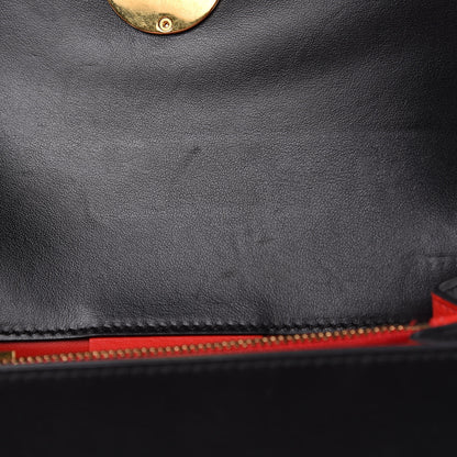Christian Louboutin Calfskin Large Elisa Shoulder Bag Black 12 of 12