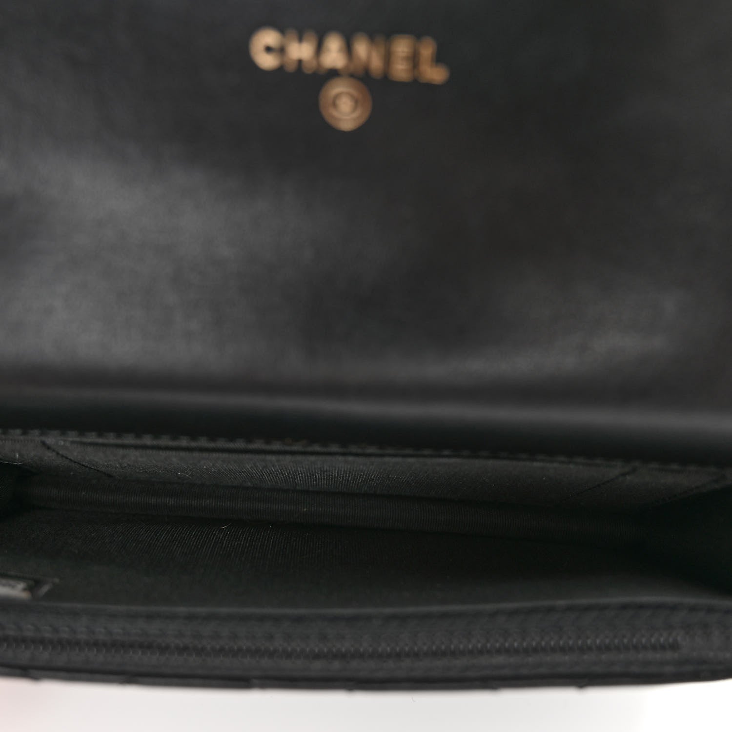 Chanel Calfskin Quilted Maxi Pearls Clutch With Chain Black 5 of 11