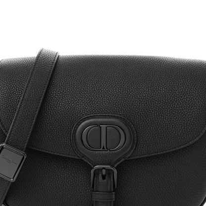 Christian Dior Grained Calfskin Medium Bobby Flap Black 8 of 12