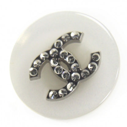 Chanel Crystal Snow Flakes Button Earrings 4 of 4