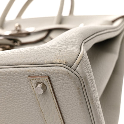 Hermes Fjord Birkin 40 Gris Perle 20 of 35