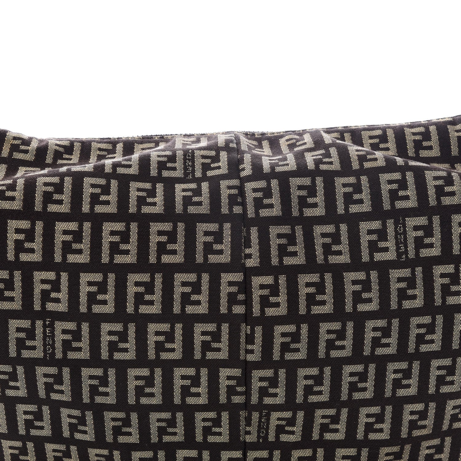 Fendi Zucchino Vitello Medium Chef Hobo Testa di Moro Beige 8 of 8