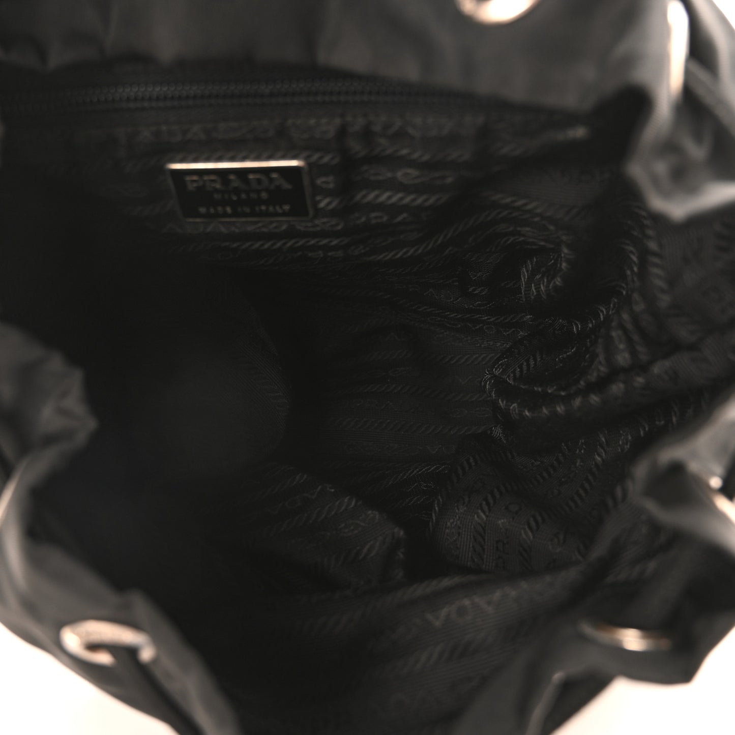 Tessuto Nylon Vela Small Backpack Black
