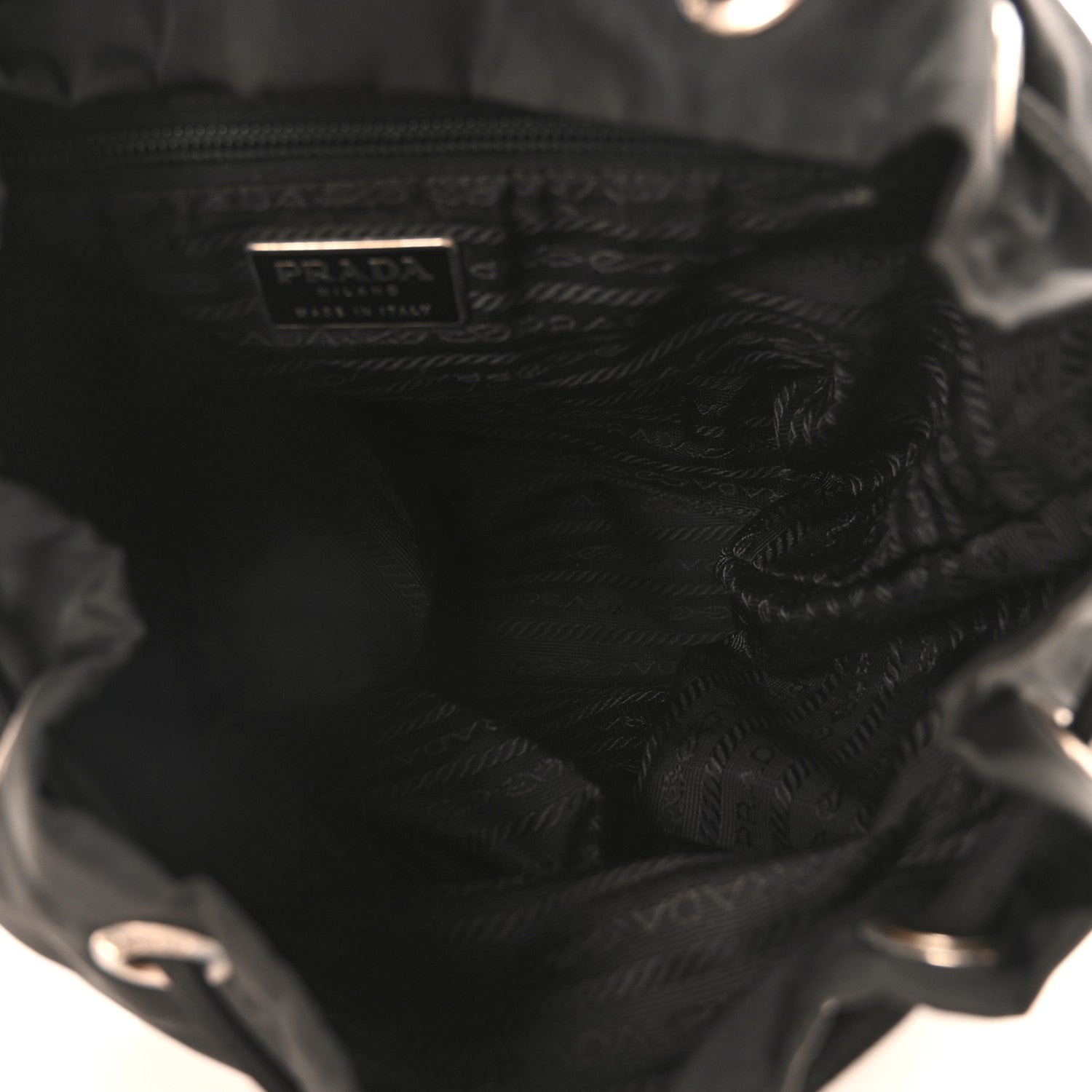 Prada Tessuto Nylon Vela Small Backpack Black 5 of 10
