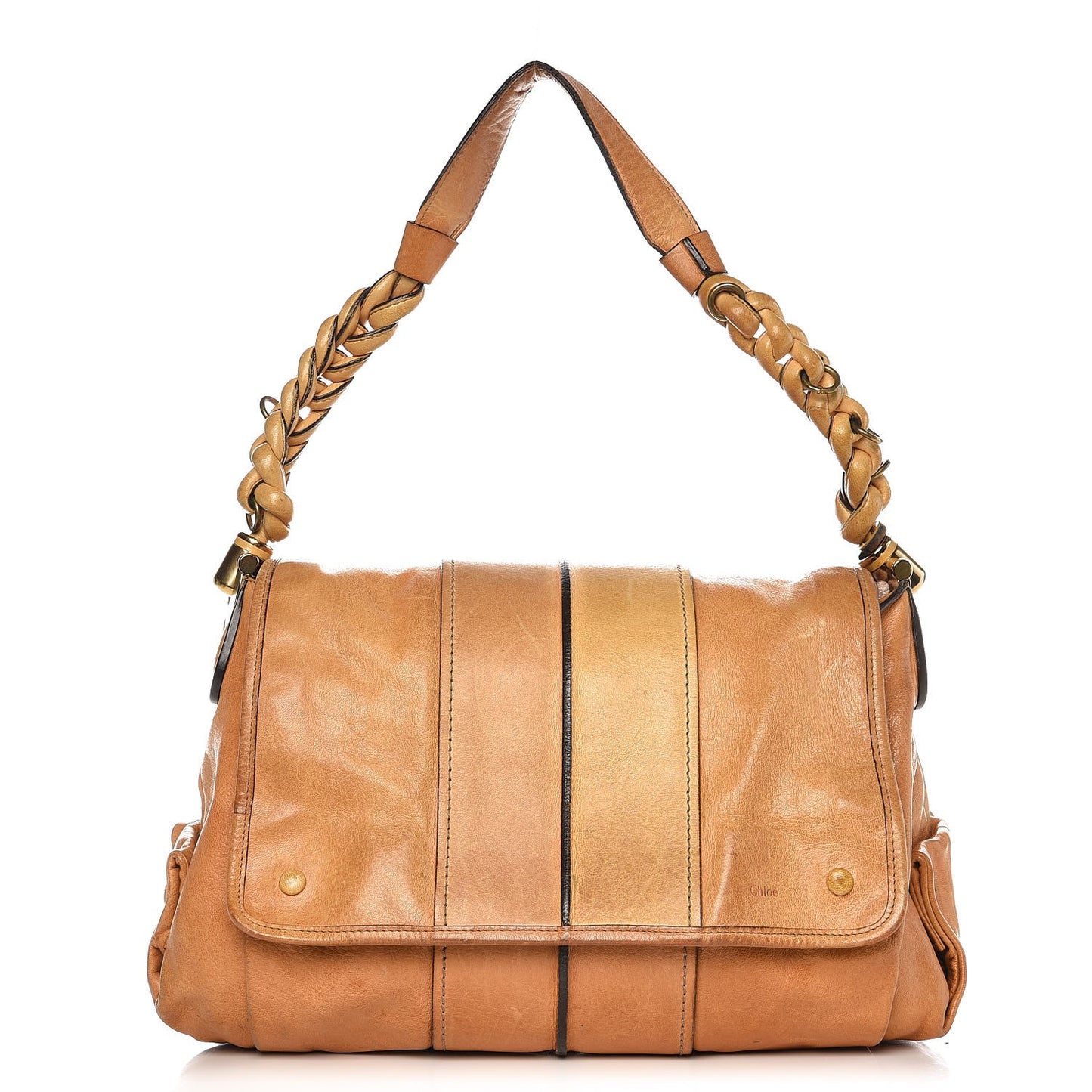Calfskin Heloise Tote Honey