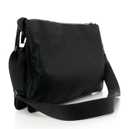 Versace Nylon Palazzo Medusa Messenger Black 3 of 11