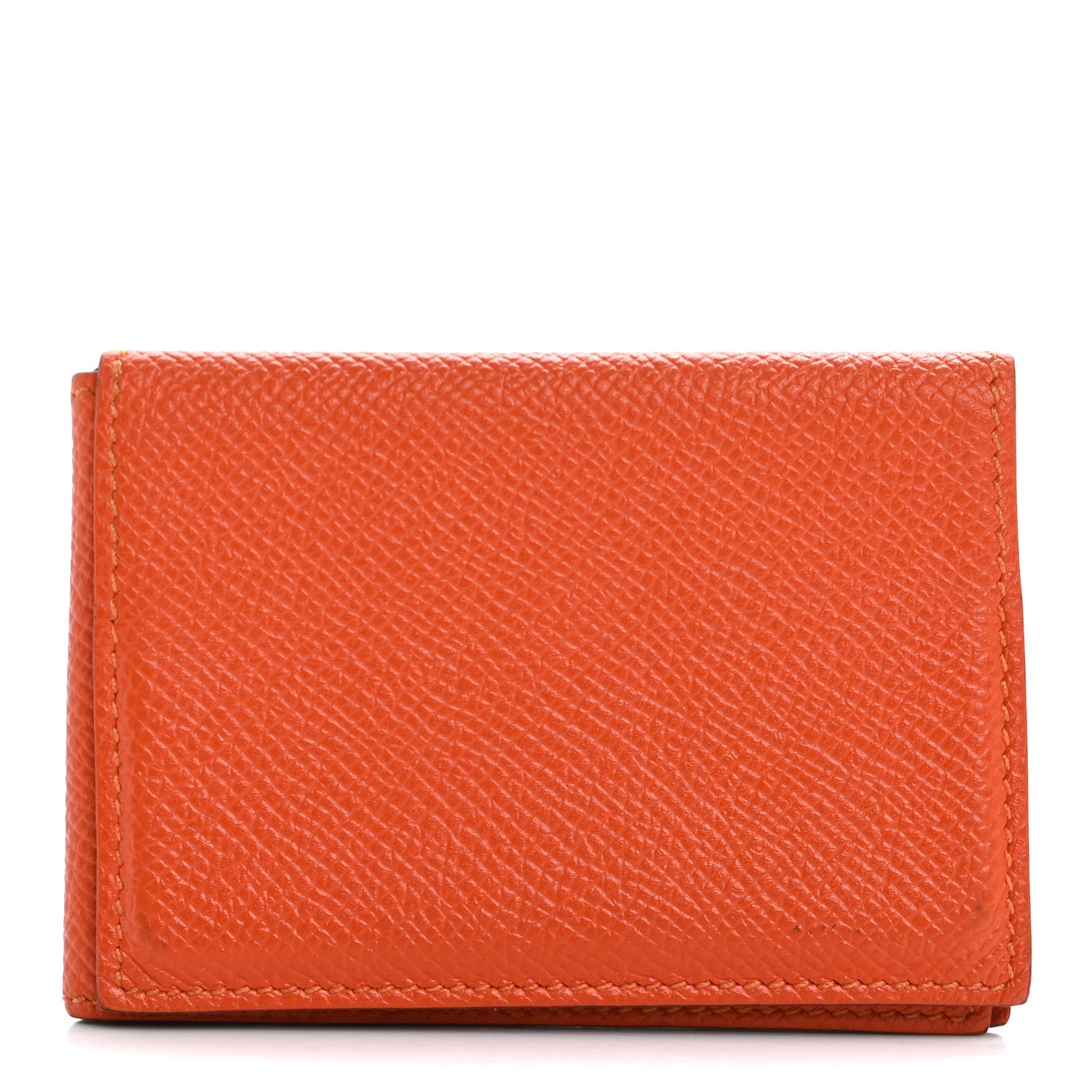 Hermes Epsom Guernesey Card Case Orange 1 of 17