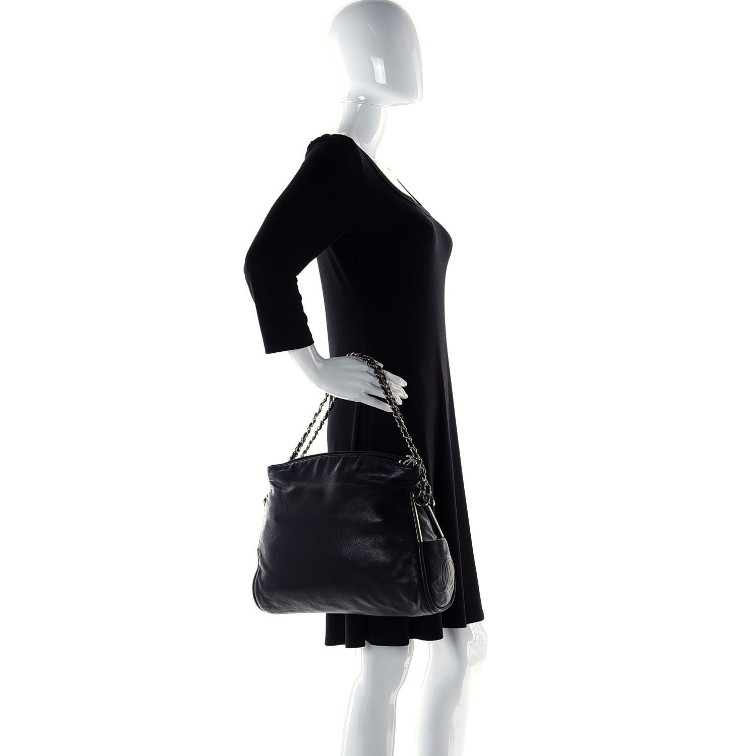Chanel Lambskin Medium Ultimate Soft Tote Black 2 of 19