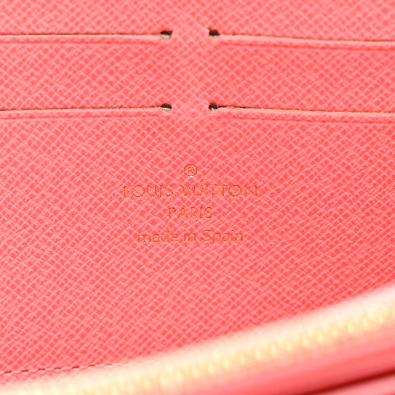 Louis Vuitton Monogram Illustre Zippy Wallet Rose 6 of 7