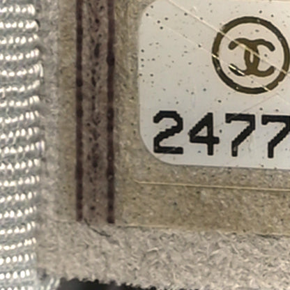 Chanel Metallic Caviar Quilted Medium Boy Flap Silver 7 of 10