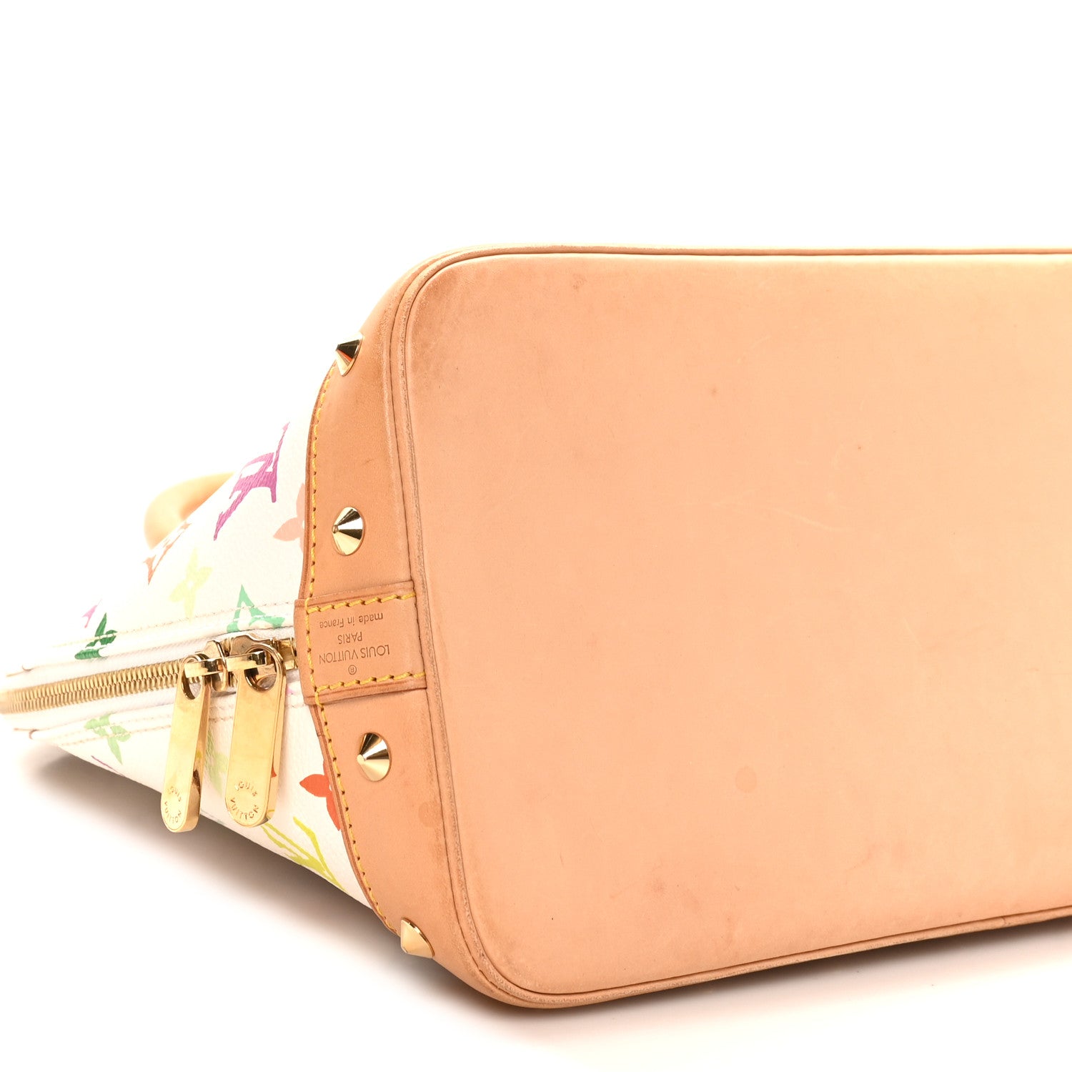 Louis Vuitton Monogram Multicolor Alma White 8 of 10