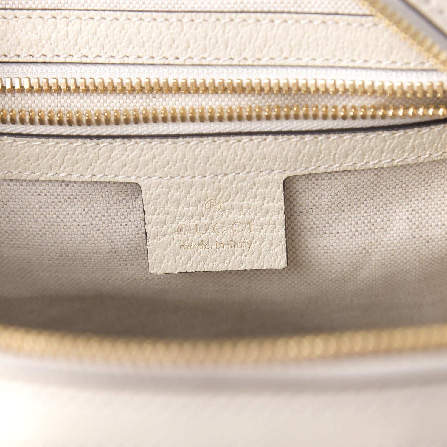 Gucci GG Supreme Monogram Flora Web Small Ophidia Day Backpack White 7 of 9