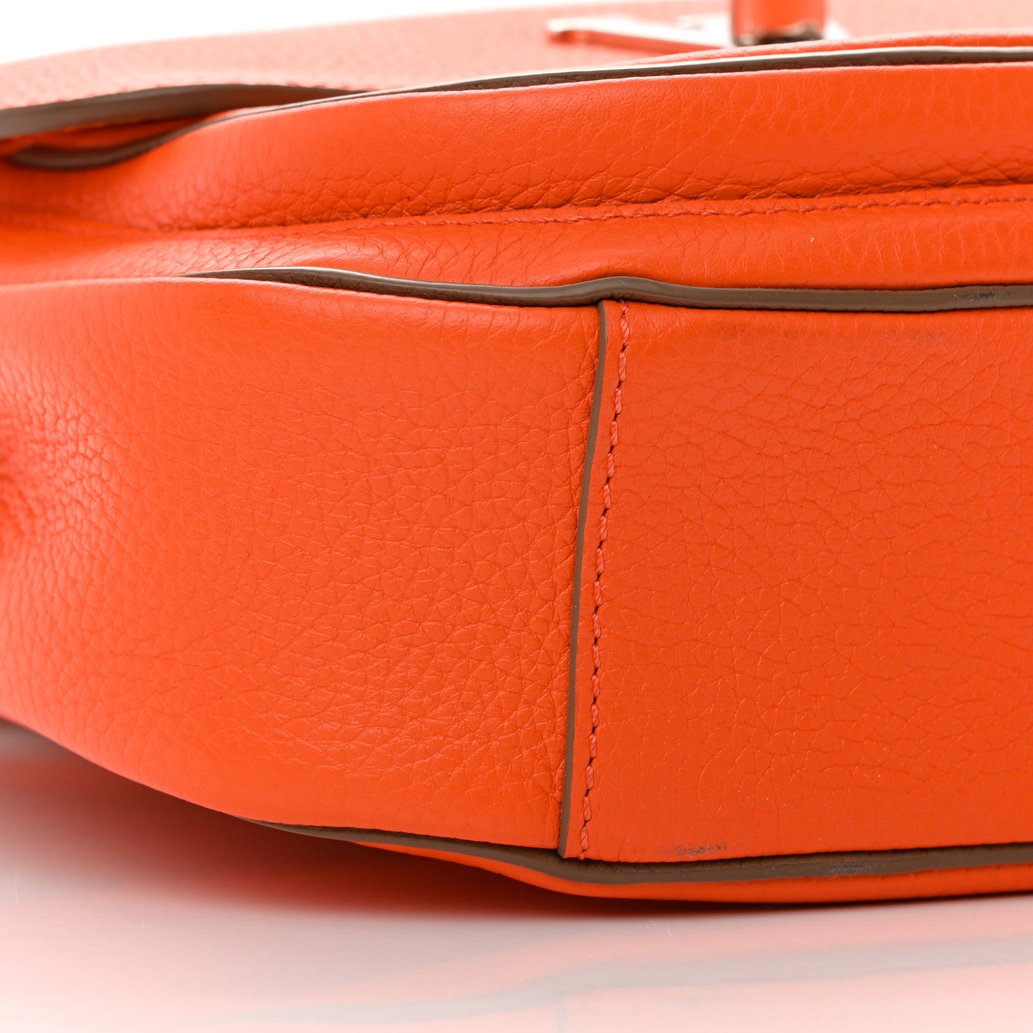 Louis Vuitton Taurillon Marceau Tangerine Taupe 7 of 17