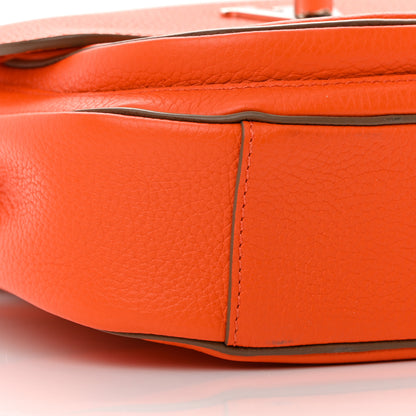Louis Vuitton Taurillon Marceau Tangerine Taupe 7 of 17