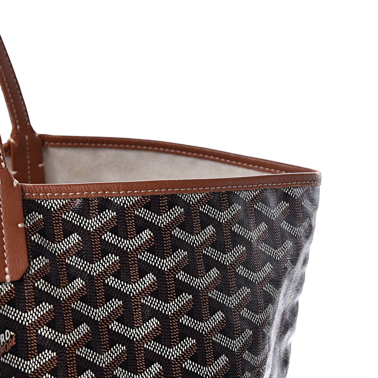 Goyardine Saint Louis GM Black Gold