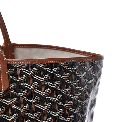 Goyard Goyardine Saint Louis GM Black Gold 19 of 28