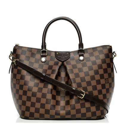 Louis Vuitton Damier Ebene Siena MM 1 of 8