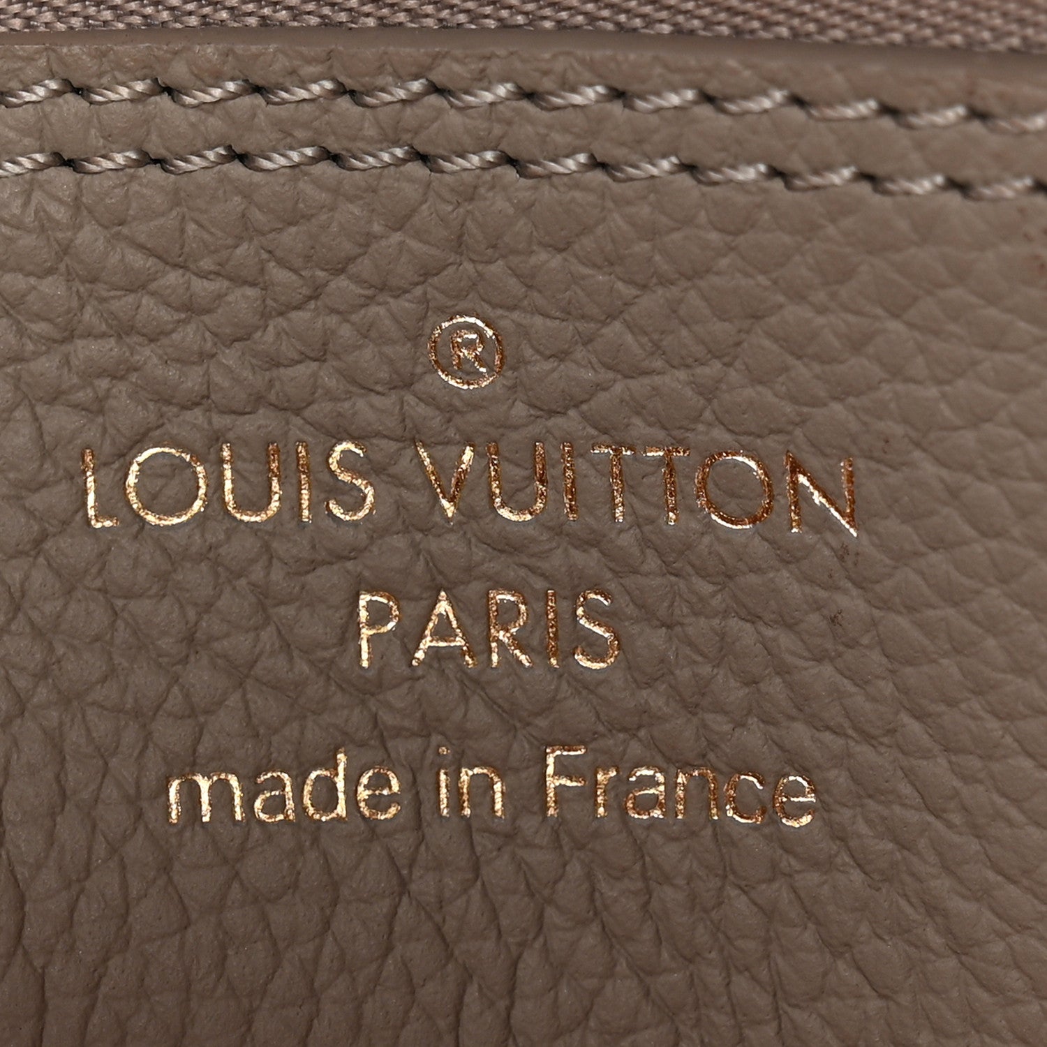 Louis Vuitton Reverse Mahina Carmel Hobo Gray 6 of 10