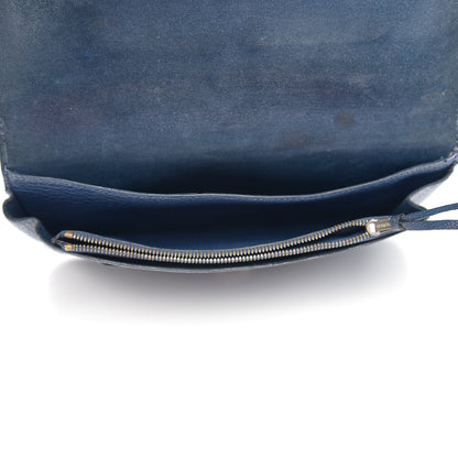 Hermes Chevre Mysore Dogon Duo Wallet Bleu De Prusse 4 of 10