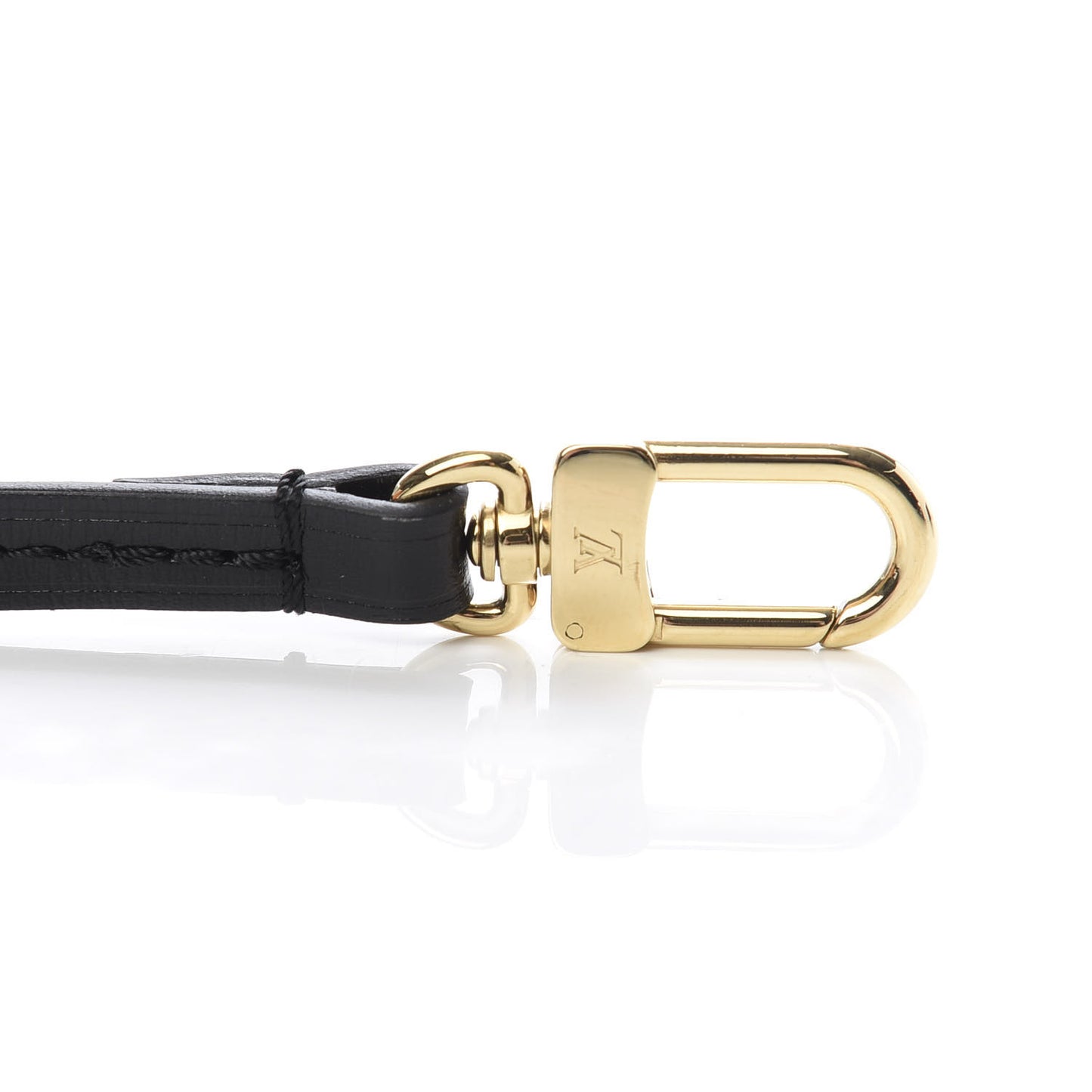 Calfskin Pochette Accessories Strap Black