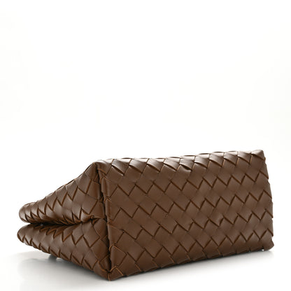 Bottega Veneta Nappa Intrecciato Small Andiamo Shoulder Bag Cognac 4 of 12