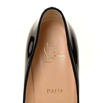 Christian Louboutin Patent Degrade Leopard Pigalle Follies 100 Pumps 40.5 Leopard Black 7 of 9