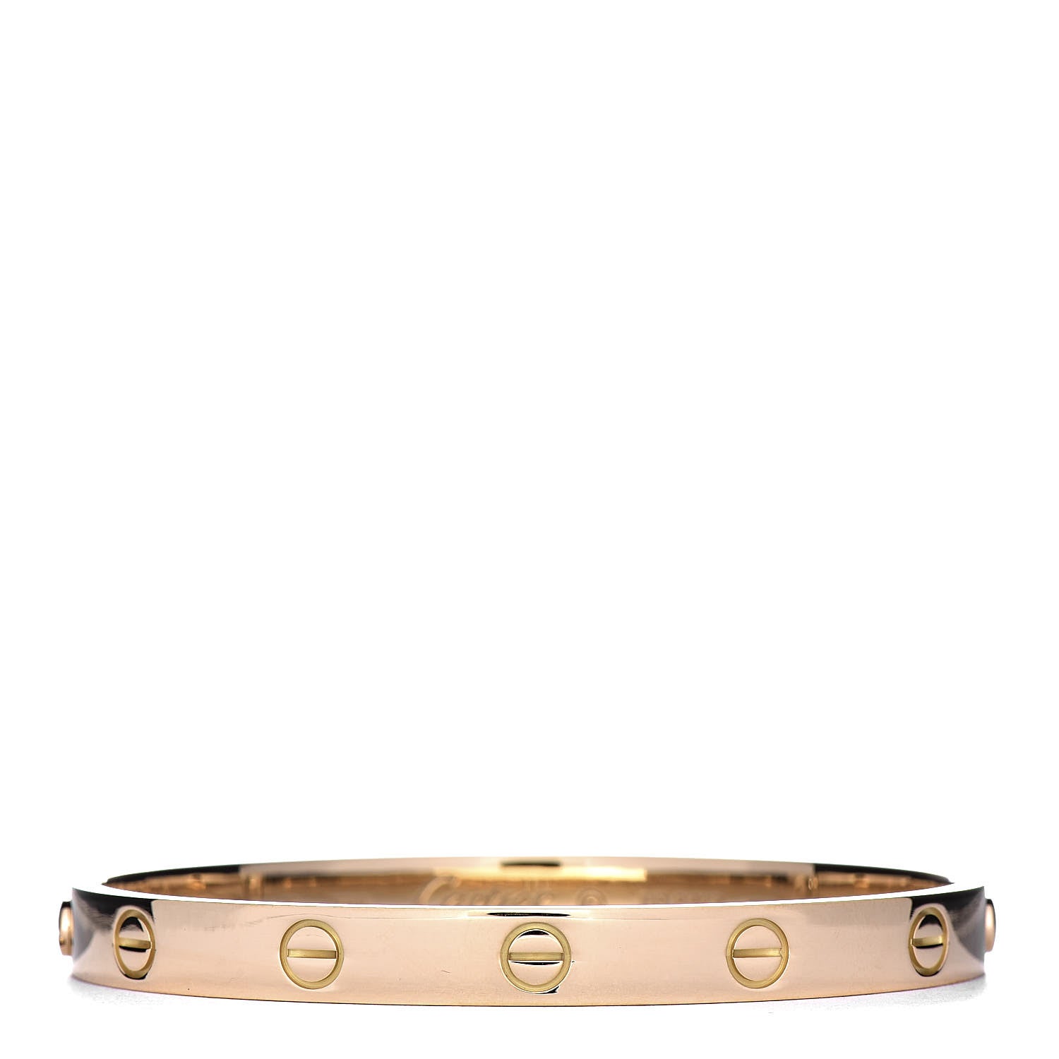 Cartier 18K Yellow Gold LOVE Bracelet 17 1 of 6