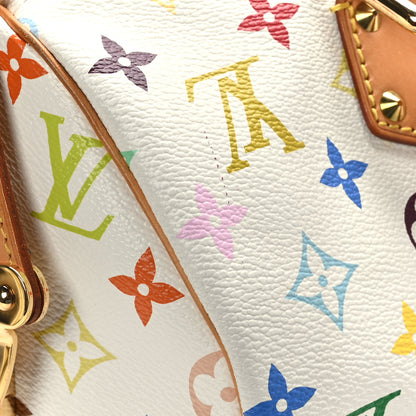 Louis Vuitton Monogram Multicolor Speedy 30 White 7 of 10