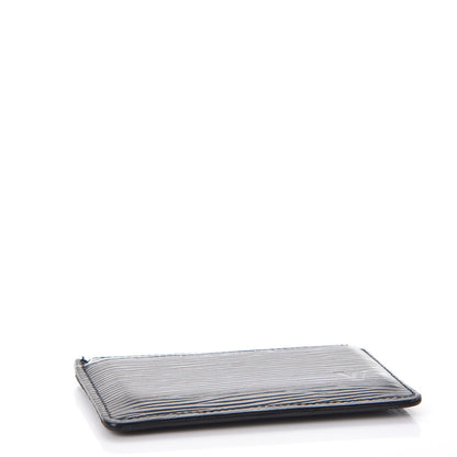 Louis Vuitton Epi Card Holder Black 4 of 10