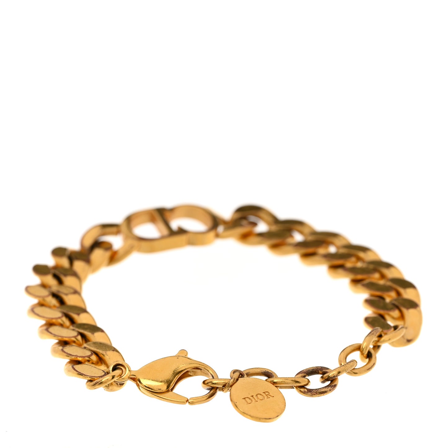 Metal Danseuse Etoile Chain Bracelet Gold