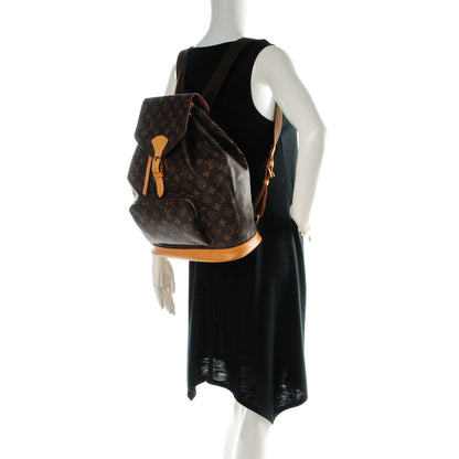 Louis Vuitton Monogram Montsouris GM Backpack 2 of 7