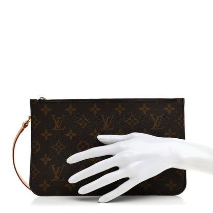 Louis Vuitton Monogram Neverfull MM GM Pochette 2 of 6