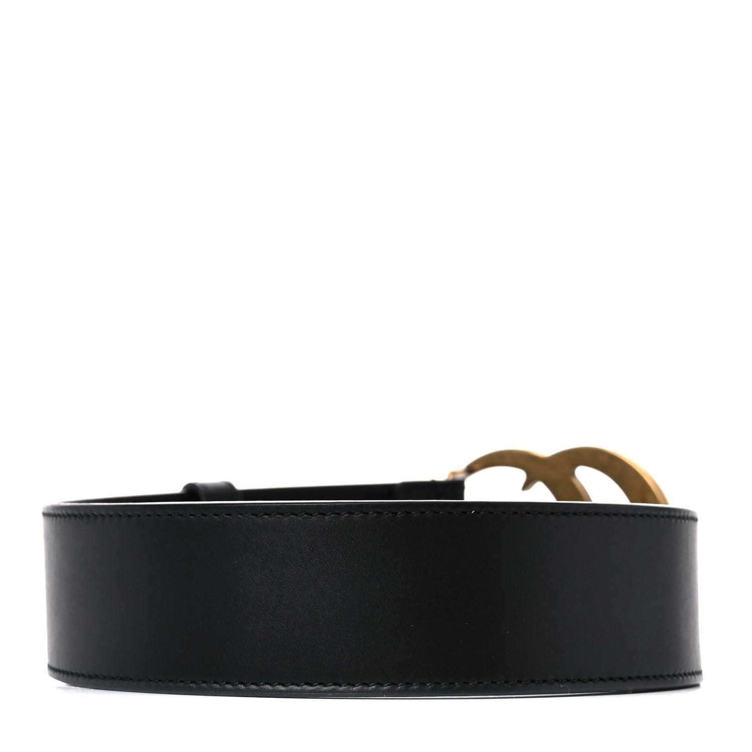 Gucci Calfskin Double G 40mm Belt 85 34 Black 2 of 7