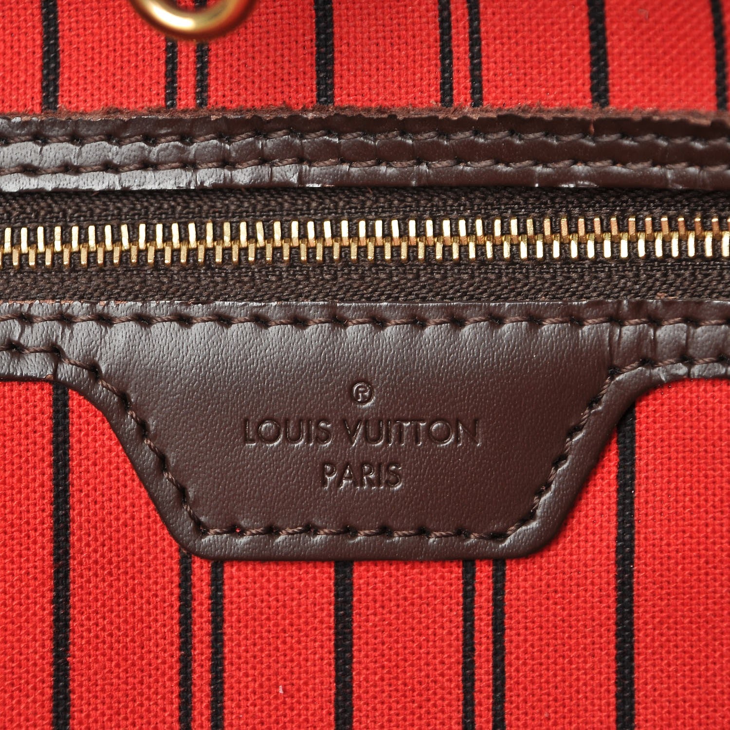Louis Vuitton Damier Ebene Neo Neverfull MM 7 of 9