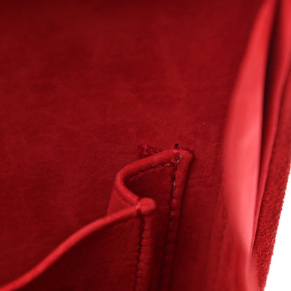 Hermes Veau Doblis Kelly Cadena Red 10 of 17